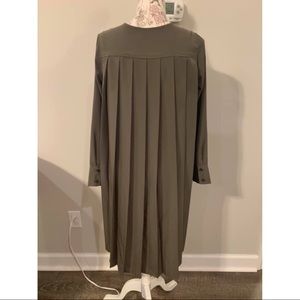 Olive Green Blouse Tunic/Dress